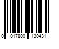 Barcode Image for UPC code 0017800130431