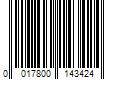 Barcode Image for UPC code 0017800143424