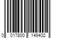 Barcode Image for UPC code 0017800149402