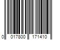 Barcode Image for UPC code 0017800171410