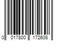 Barcode Image for UPC code 0017800172608