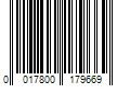 Barcode Image for UPC code 0017800179669