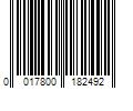 Barcode Image for UPC code 0017800182492