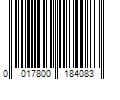 Barcode Image for UPC code 0017800184083