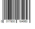 Barcode Image for UPC code 0017800184953