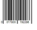 Barcode Image for UPC code 0017800192286