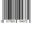 Barcode Image for UPC code 0017800194372