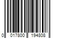 Barcode Image for UPC code 0017800194808