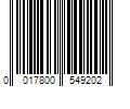 Barcode Image for UPC code 0017800549202