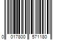 Barcode Image for UPC code 0017800571180. Product Name: Purina ONE Natural Tender Selects Blend With Real Chicken Dry Cat Food, 3.5 lbs.