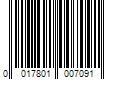 Barcode Image for UPC code 0017801007091