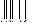 Barcode Image for UPC code 0017801147759