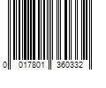 Barcode Image for UPC code 0017801360332