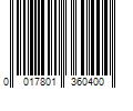 Barcode Image for UPC code 0017801360400