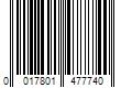 Barcode Image for UPC code 0017801477740