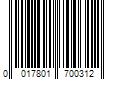 Barcode Image for UPC code 0017801700312