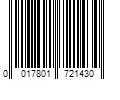 Barcode Image for UPC code 0017801721430