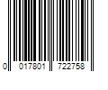 Barcode Image for UPC code 0017801722758