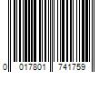 Barcode Image for UPC code 0017801741759