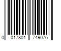 Barcode Image for UPC code 0017801749076