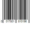 Barcode Image for UPC code 0017801810196