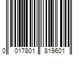 Barcode Image for UPC code 0017801819601