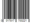 Barcode Image for UPC code 0017817700221