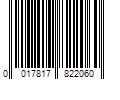 Barcode Image for UPC code 0017817822060