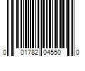 Barcode Image for UPC code 001782045500