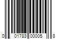 Barcode Image for UPC code 001783000058