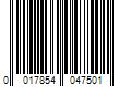 Barcode Image for UPC code 0017854047501