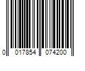 Barcode Image for UPC code 0017854074200