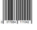 Barcode Image for UPC code 0017854111042