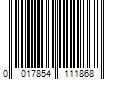 Barcode Image for UPC code 0017854111868