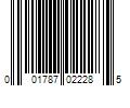 Barcode Image for UPC code 001787022285