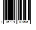 Barcode Image for UPC code 0017874003181