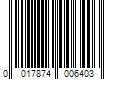 Barcode Image for UPC code 0017874006403