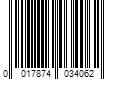 Barcode Image for UPC code 0017874034062