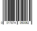 Barcode Image for UPC code 0017874050062