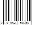 Barcode Image for UPC code 0017922601260