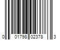 Barcode Image for UPC code 001798023783