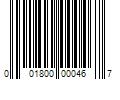 Barcode Image for UPC code 001800000467