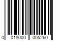 Barcode Image for UPC code 0018000005260