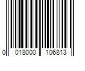 Barcode Image for UPC code 0018000106813