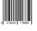 Barcode Image for UPC code 0018000116850