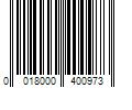 Barcode Image for UPC code 0018000400973