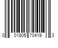 Barcode Image for UPC code 001805704193