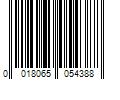 Barcode Image for UPC code 0018065054388