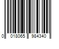 Barcode Image for UPC code 0018065984340