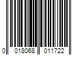 Barcode Image for UPC code 0018068011722